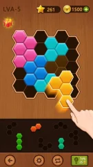 Hexa-Block Triangles Puzzles