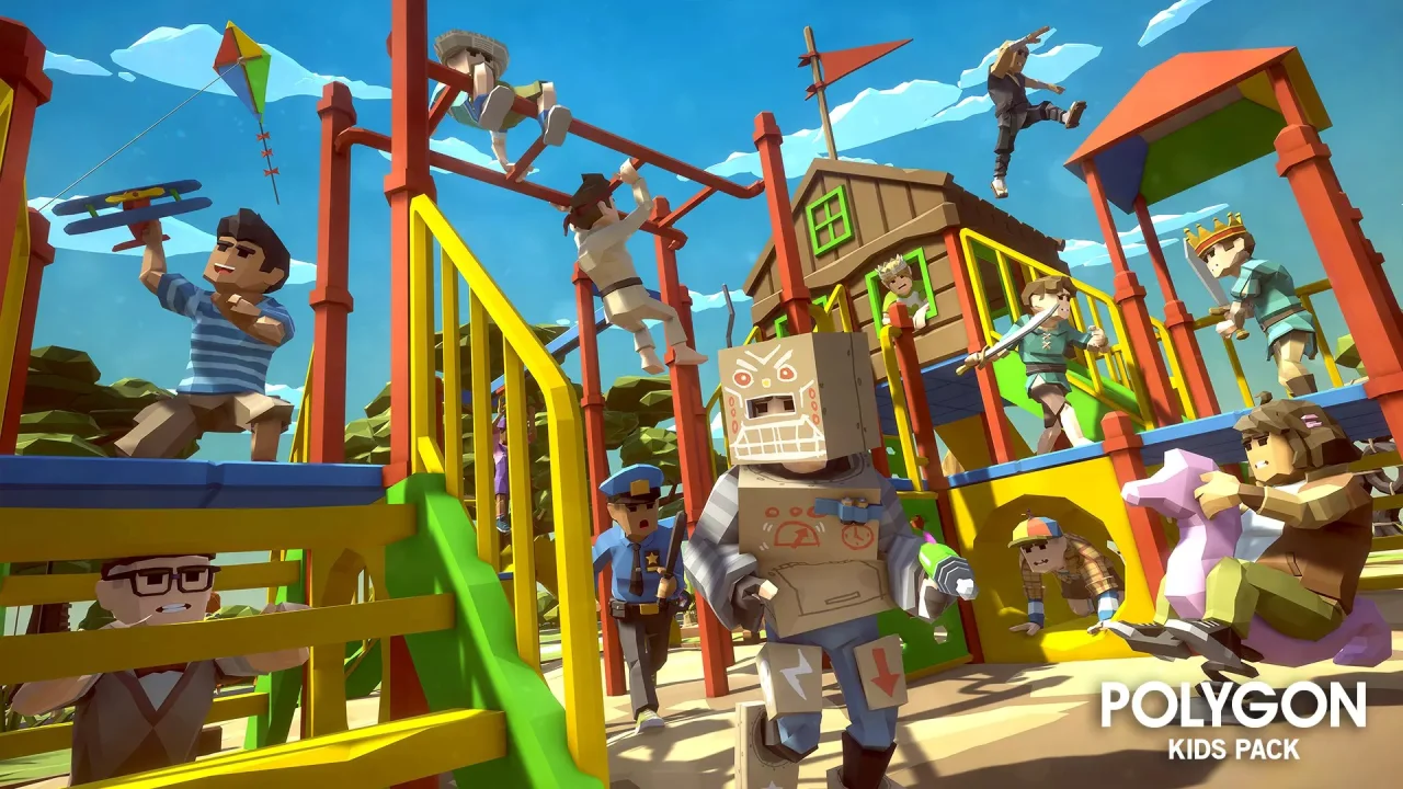POLYGON Kids - Low Poly 3D Art by Synty — screenshot 8