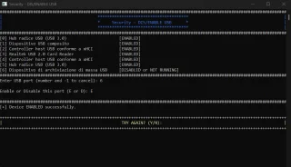 USB Device Manager Port-Level Enable/Disable Utility for Windows