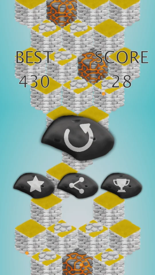 Dangerous Fall: BuildBox Game (Easy Reskin) — screenshot 4