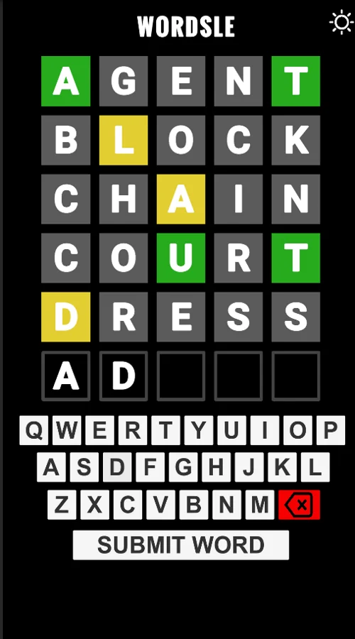 Wordsle - (Unity - AdMob) — screenshot 3