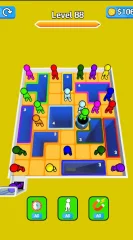 Drop People 3D Hole Puzzle Game Unity Source Code