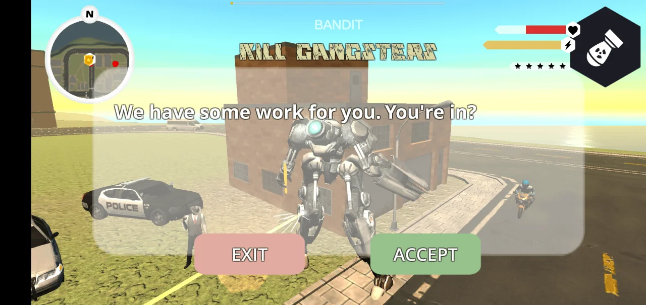 Muscle Car Robot — screenshot 1