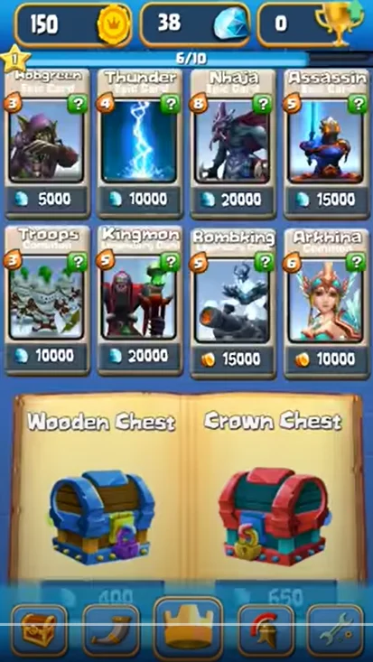 Warlord Clash Royale Clone App — screenshot 3