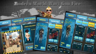 Modern World War: Gun Fire Complete Game + Action Game Support Unity 5.5