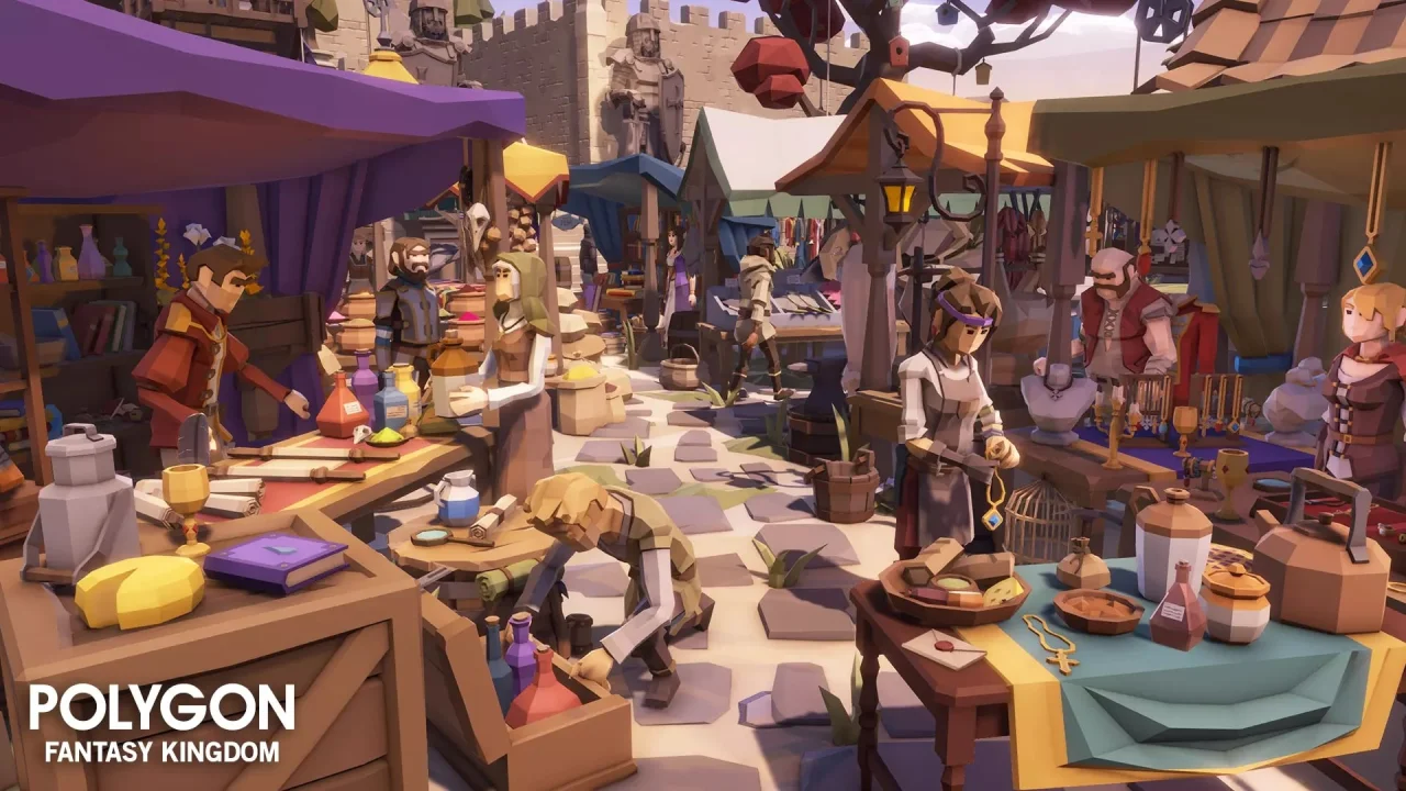 POLYGON Fantasy Kingdom - Low Poly 3D Art by Synty — screenshot 6