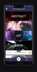 HD Wallpaper Offline Android App Whit Facebook and AdMob Ads