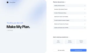 Make My Plan | Goal Planning Application