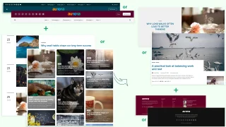 Aurora - WordPress Blog Theme with Switchable Layouts