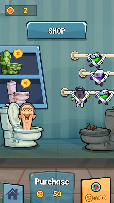 Imposter Jump: Toilet Monster — screenshot 2