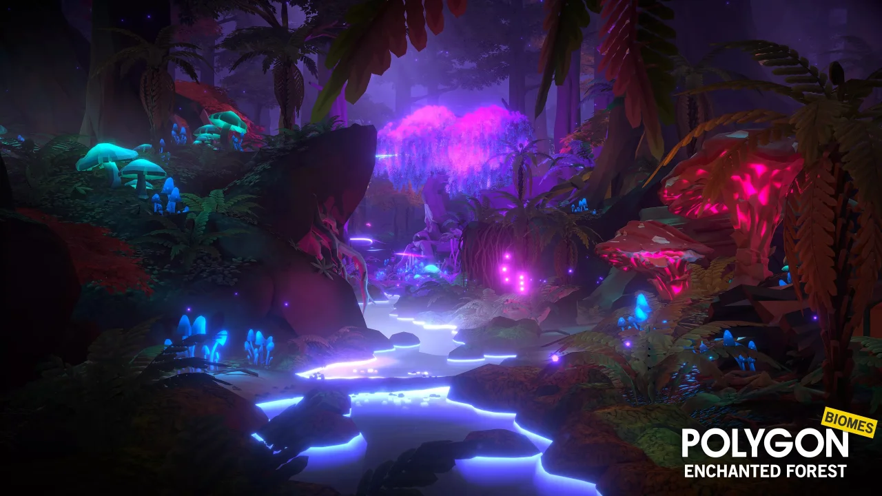 POLYGON - Enchanted Forest - Nature Biomes - 3D Environment Art by Synty — screenshot 9