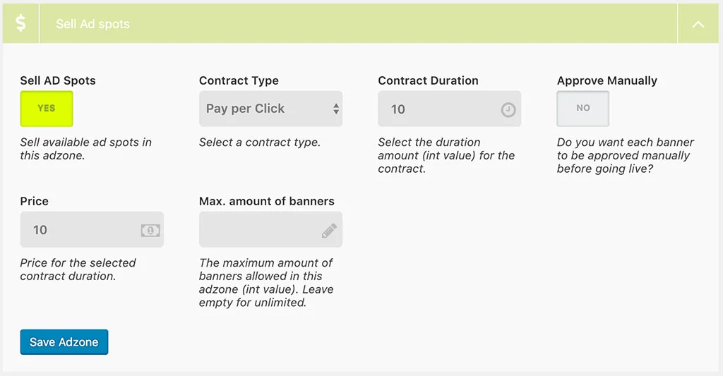 Adning Advertising - Professional, All in One Ad Manager for WordPress — screenshot 5