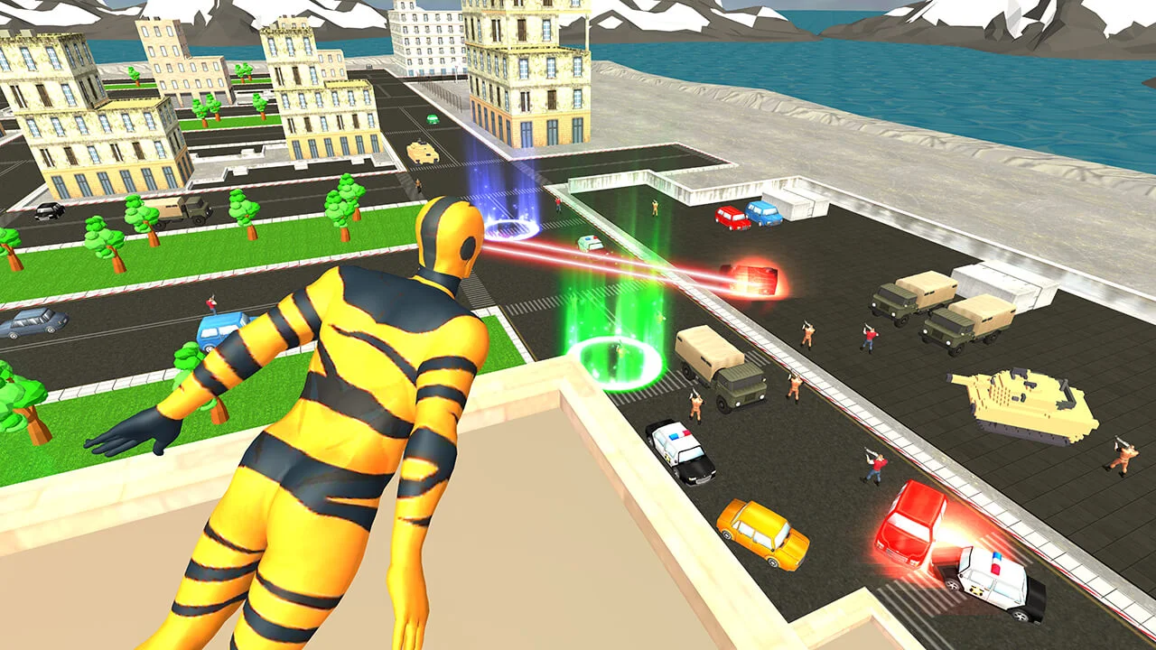 Flying Superhero Revenge: Grand City Captain Game — screenshot 3