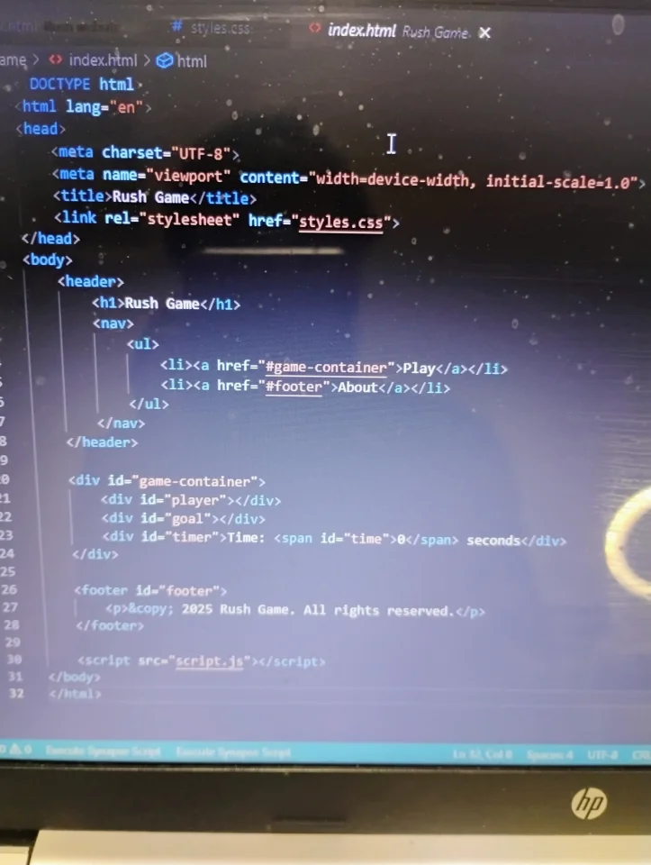Rush Game — screenshot 1