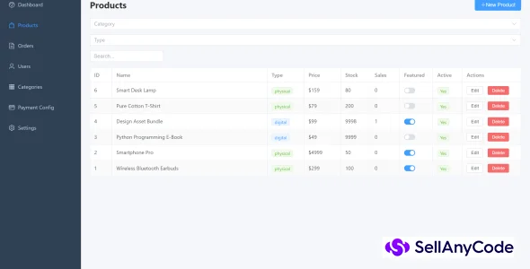 EC Shop Commercial Python FastAPI + Vue 3 eCommerce Source with Resale Licence, Deploy Script & 30-Day Support — cover
