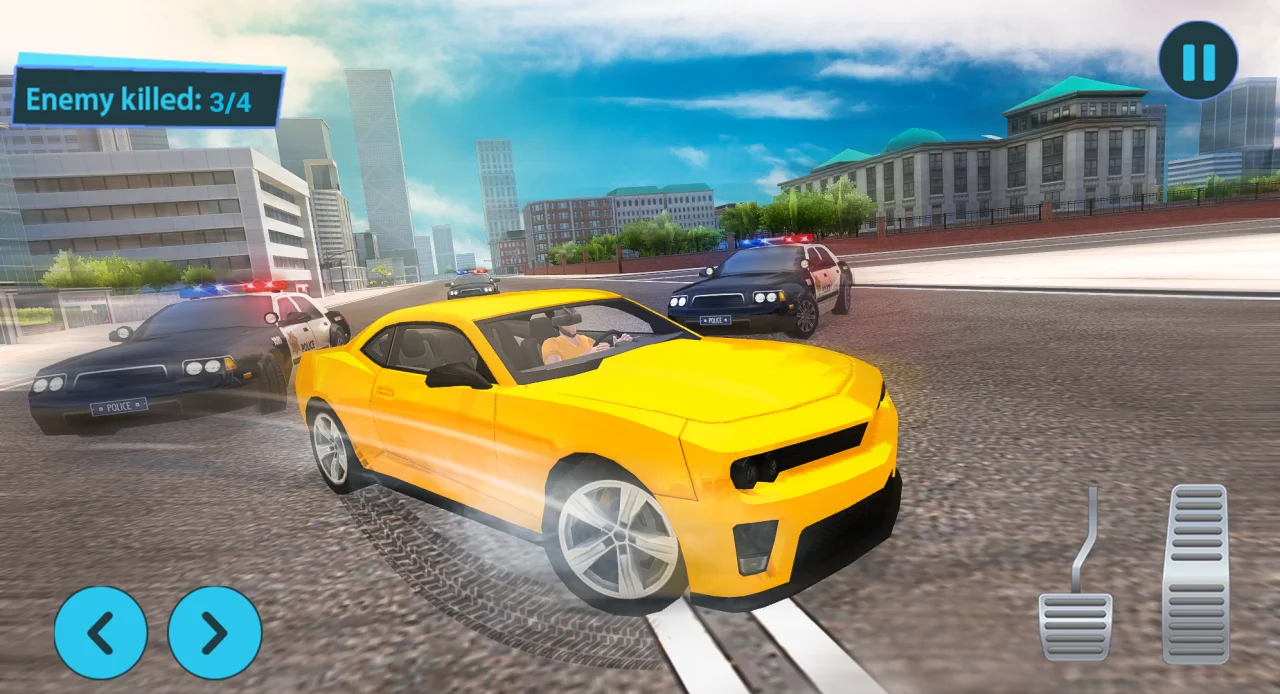 Police Chase Drive & Shoot 3D — screenshot 3