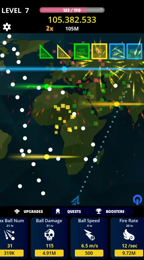 Idle Balls Clicker Shooter — screenshot 2