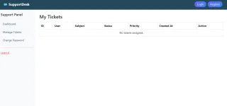 Ultimate PHP Ticket Support System with Admin & User Dashboards