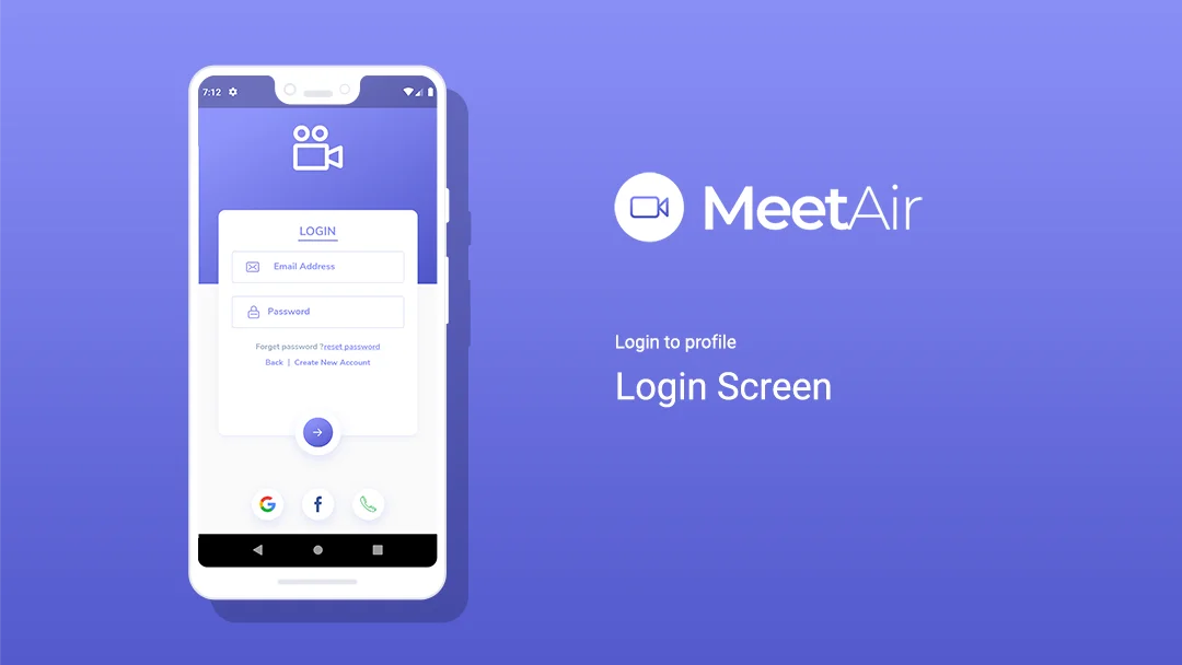 MeetAir - iOS and Android Video Conference App for Live Class, Meeting, Webinar, Online Training — screenshot 3