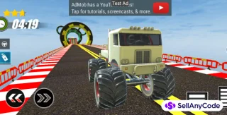 Extreme Monster Truck Stunt: US Monster Racing Game