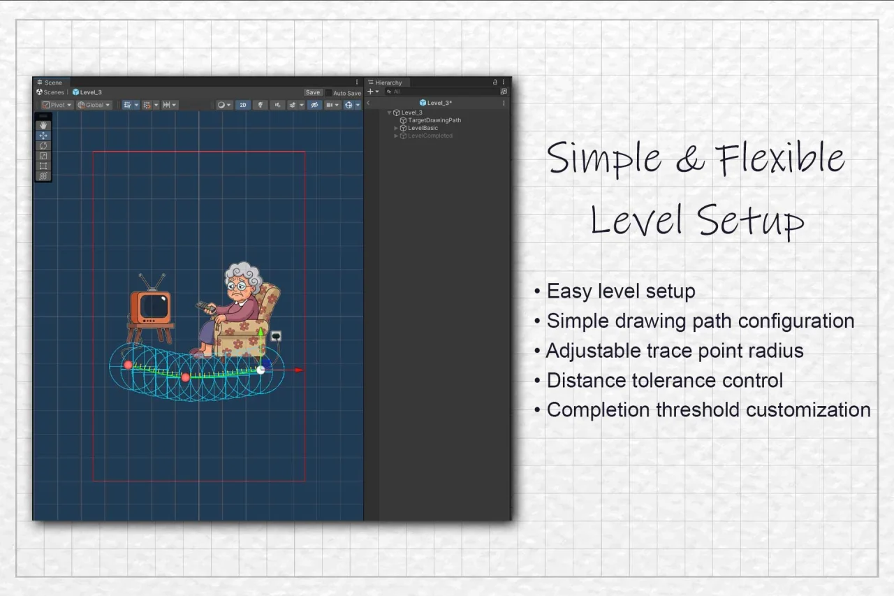 Draw One Piece Unity Template — screenshot 4