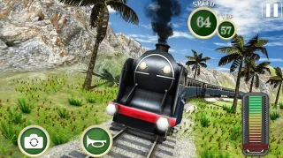 Fast Euro Train Driver Sim: Train Games 3D