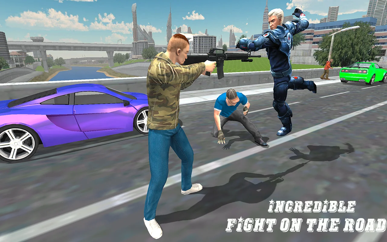 Marvelous Flying Super Hero 3D — screenshot 1