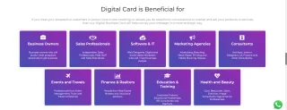 Digital Business Card Cum Mini Website