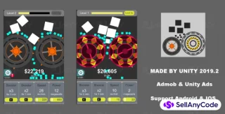 Idle Crush - Unity Ads - AdMob - IAP