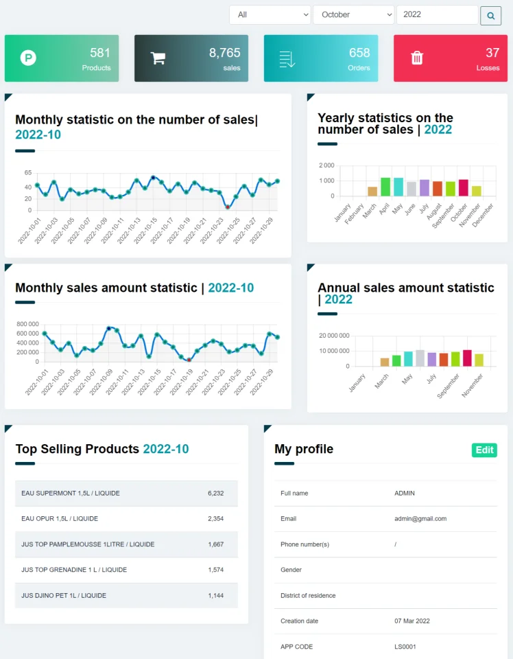 Logixstore - The Best CRM Tool for Sales, Stock Management and Inventory for Businesses — screenshot 1