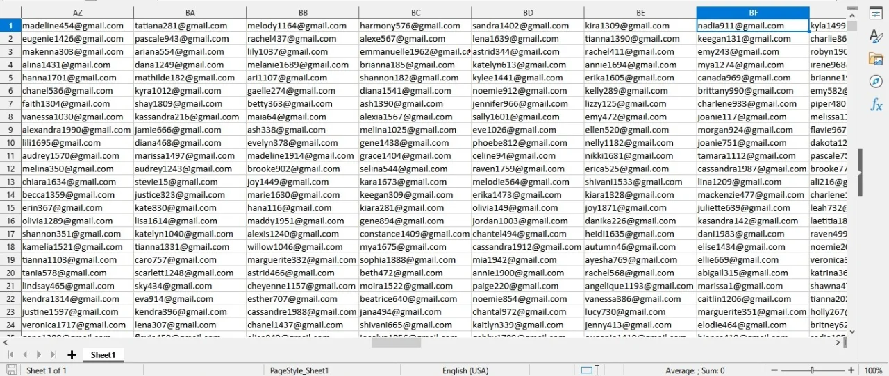 Canada Verified Email List — screenshot 2