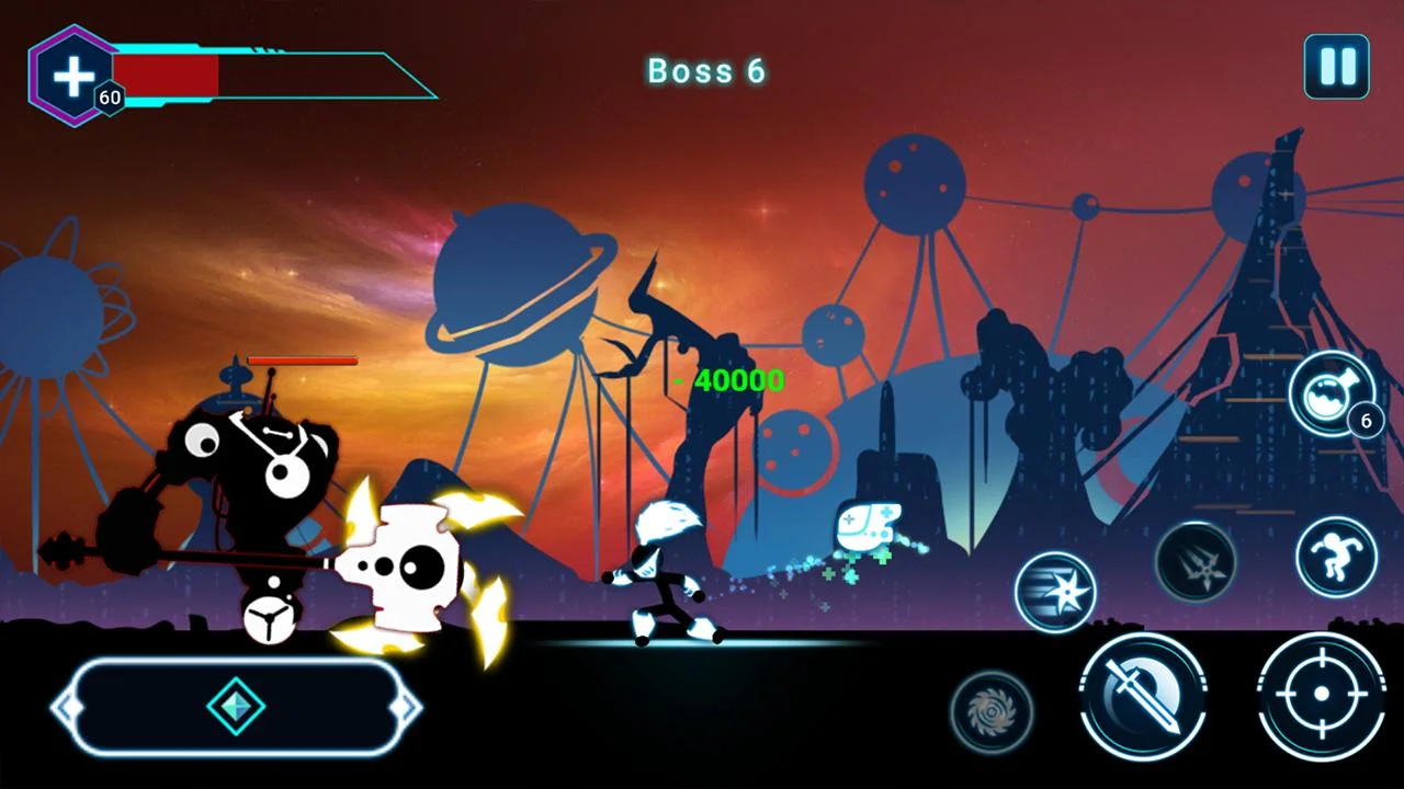 Stickman Ghost 2: Game Offline — screenshot 4