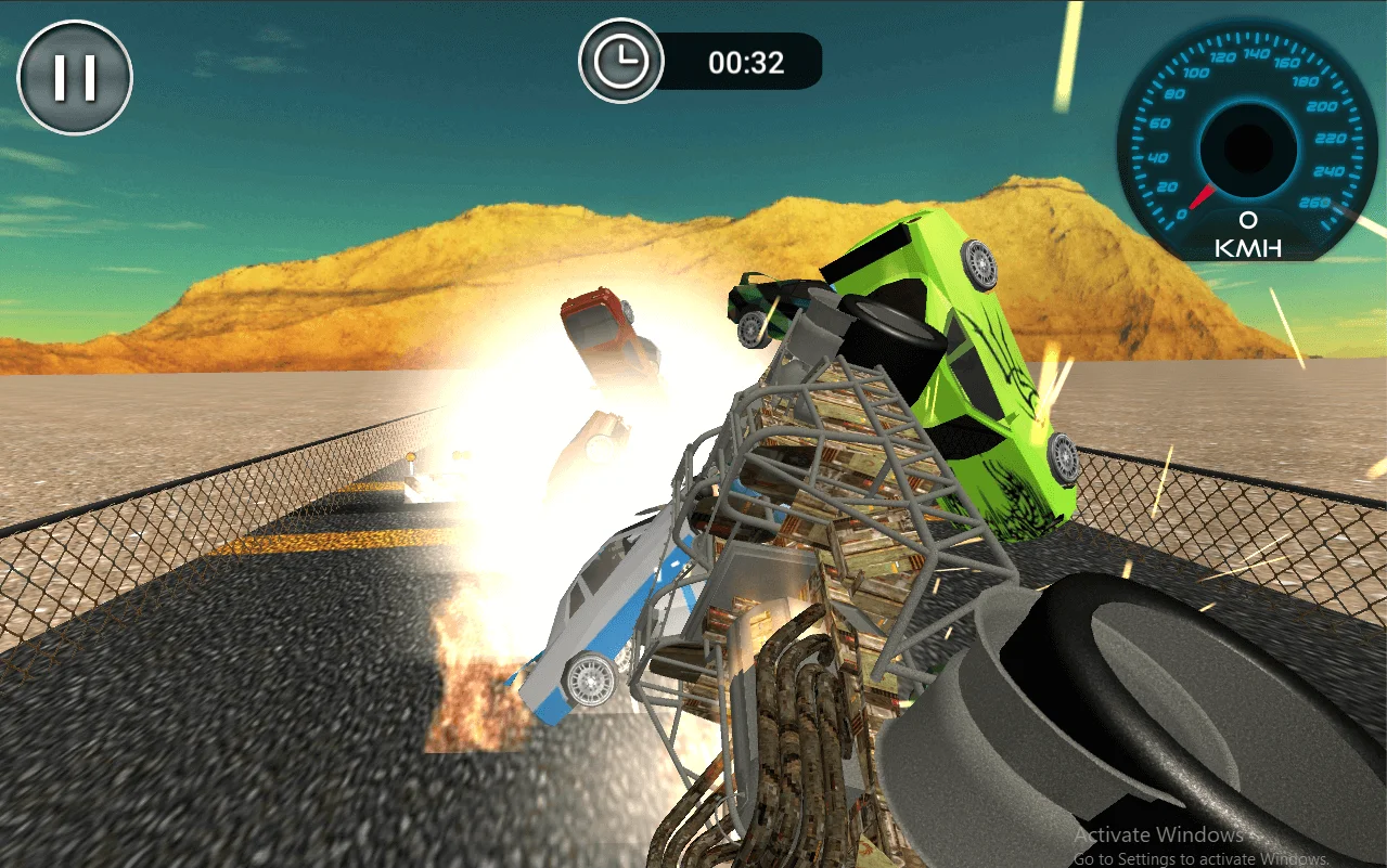 Crazy Car Crash Stunts: Crash Test Simulator 64BIT Source Code — screenshot 2