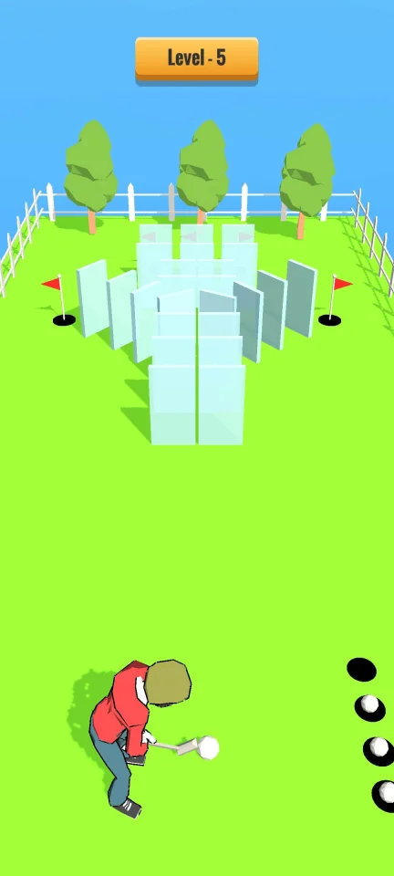 Golf vs Domino Challenge – Hypercasual Puzzle Game — screenshot 2