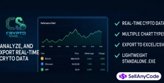 Crypto Price Scraper with GUI