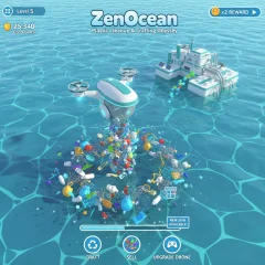 ZenOcean: Eco-Cleanup ASMR