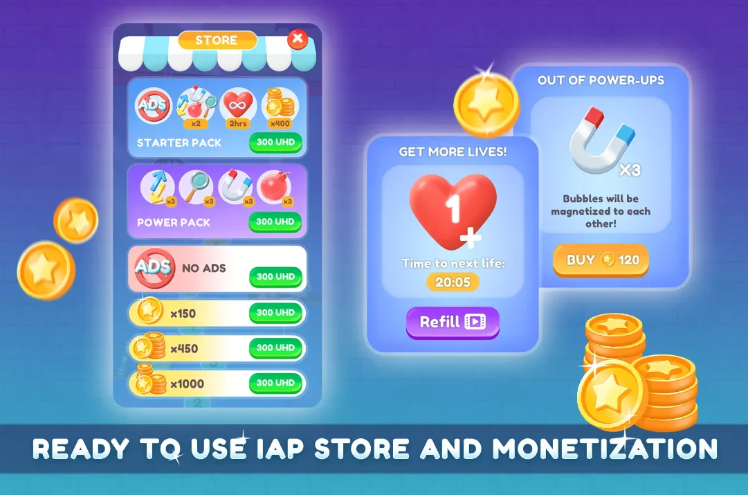 Bubble Merge | Template & Editor — screenshot 2