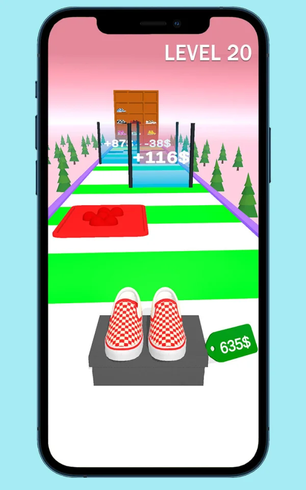 Shoes Rush Evolution Runner 3D – New Top Trending Game — screenshot 5