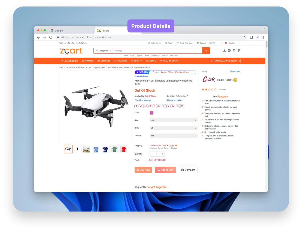 zCart Multi-Vendor eCommerce Marketplace — screenshot 3
