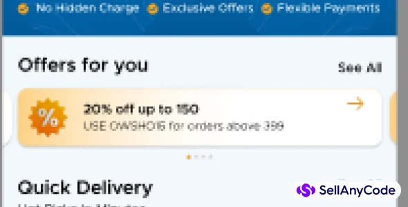 3 App Code - Multi Vendor Marketplace App Android & iOS E-Commerce Mobile App (Buyer+Seller+Admin Panel)