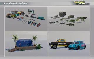 Car Racing Engine Top Down