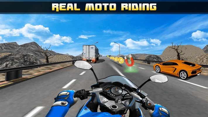 Highway Bike Rider: Traffic Racer 64 Bit Source Code — screenshot 2