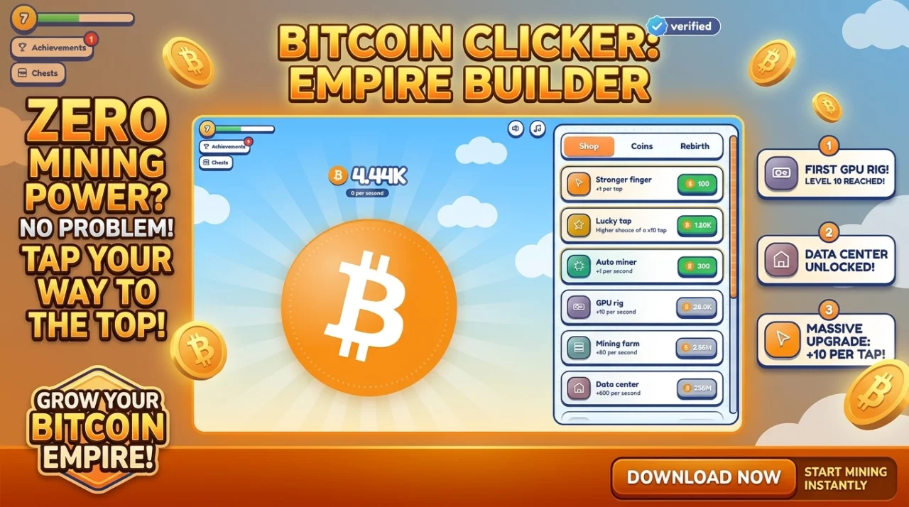 crypto clicker.io — screenshot 1