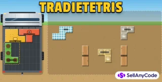 TradieTetris - HTML5 Packing Puzzle Game (Source Code)