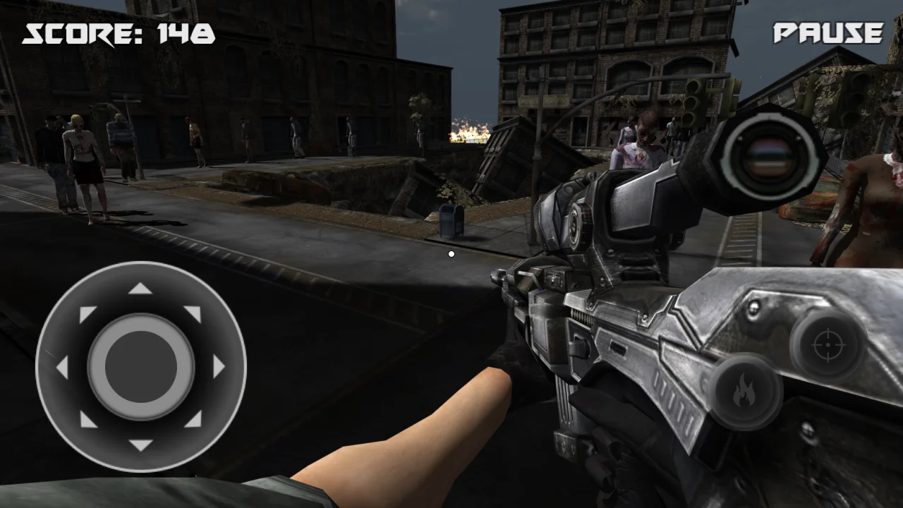 Sniper 3D: City Apocalypse (Unity3D Game + AdMob Ads) — screenshot 1