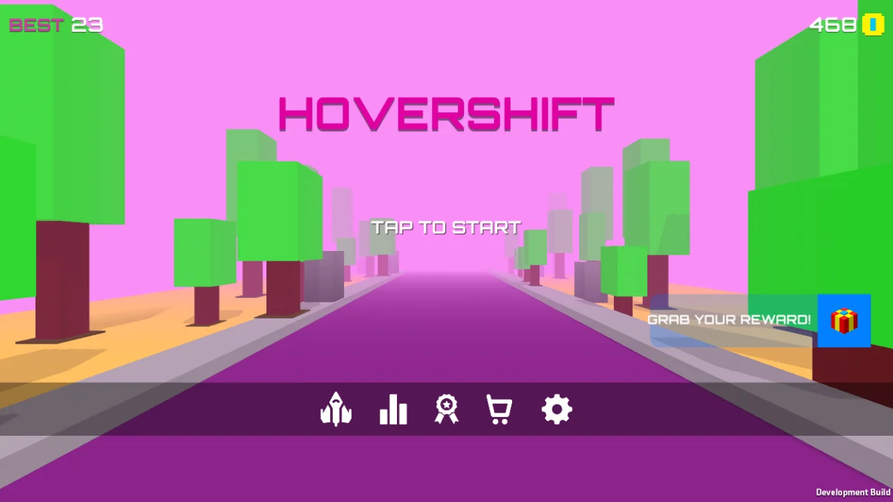 Hovershift – Unity Game Template — screenshot 1