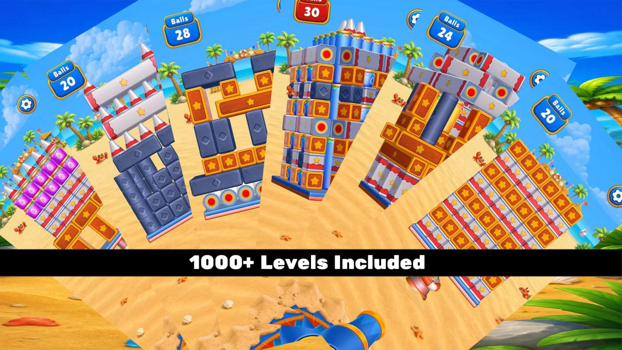 Cannon Smash - 1000 Levels Editor Unity Code — screenshot 3