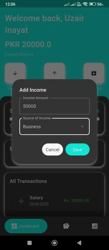 Personal Finance Manager — screenshot 4