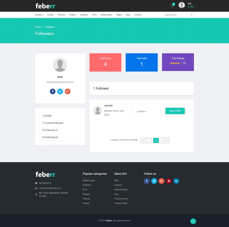 Feberr - Multivendor Digital Products Marketplace — screenshot 4