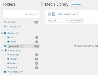 WordPress Real Media Library: Media Library Folder & File Manager for Media Management
